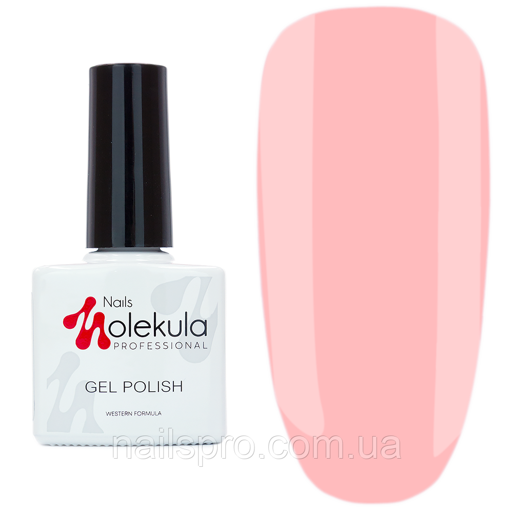 Гель-лак для нігтів Nails Molekula Gel Polish № 069 Світло рожевий