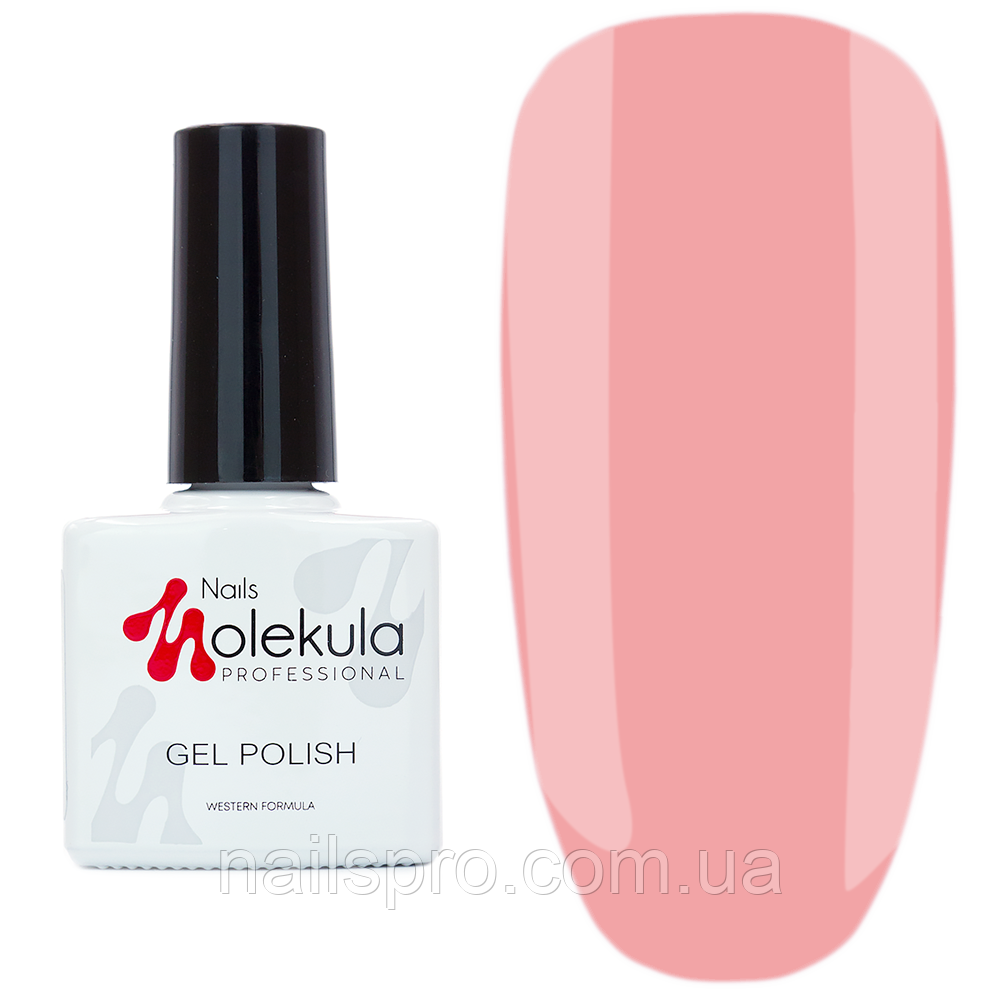 Гель-лак для нігтів Nails Molekula Gel Polish № 098 Пастельний рожевий