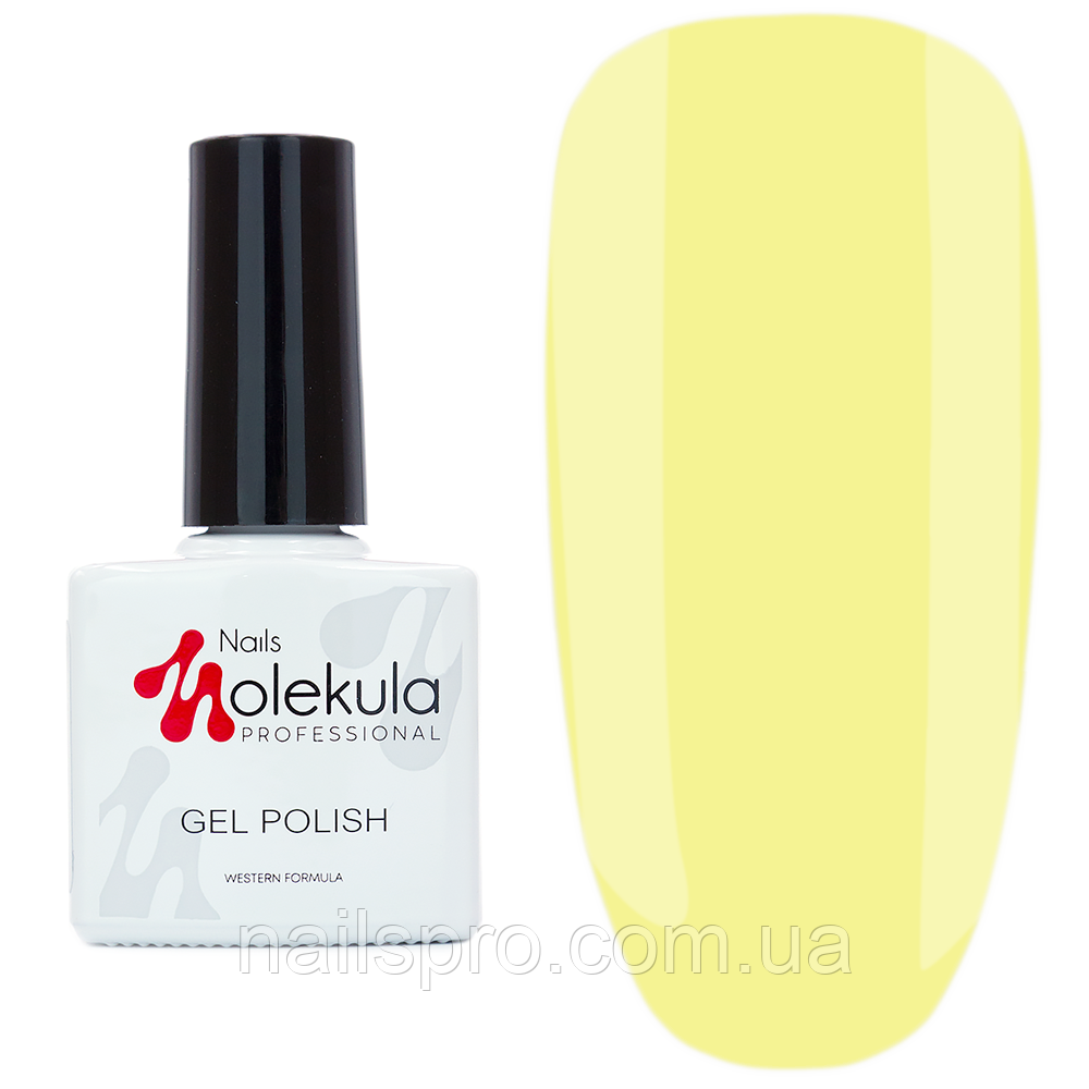 Гель-лак для нігтів Nails Molekula Gel Polish № 115 Жовта кукурузка