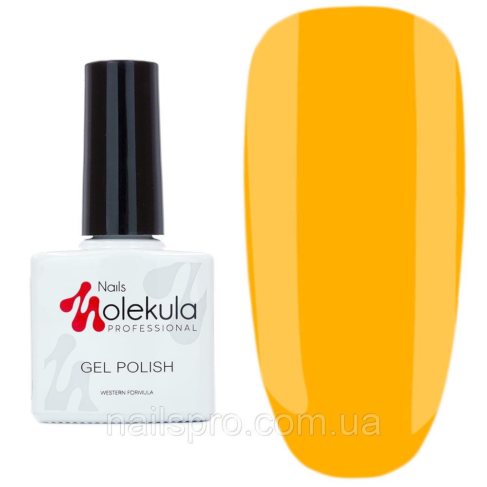 Гель-лак для нігтів Nails Molekula Gel Polish № 120 Помаранчевий