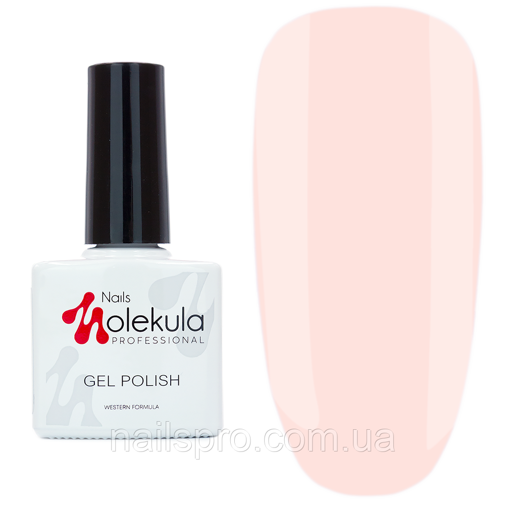 Гель-лак для нігтів Nails Molekula Gel Polish № 147 Рожевий молочний