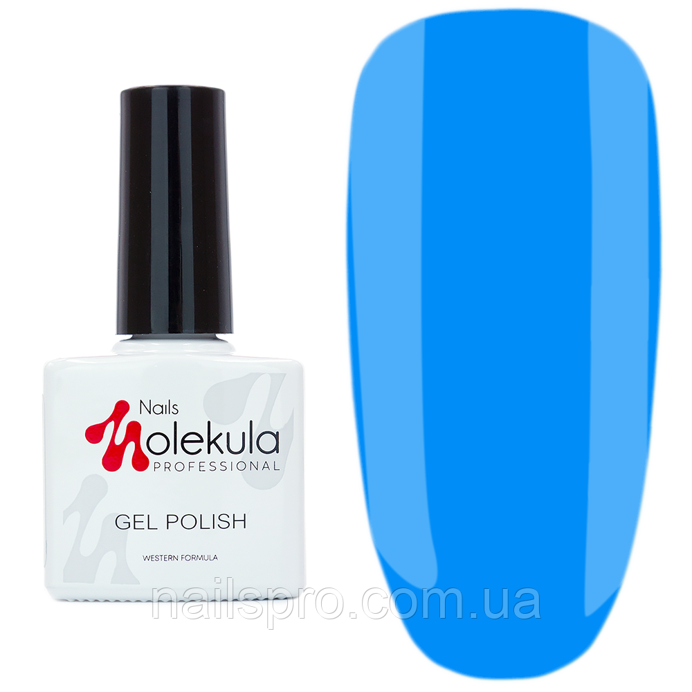 Гель-лак для нігтів Nails Molekula Gel Polish № 161 Лазур