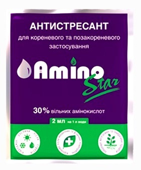 Стимулятор росту Amino Star (Аміностар), 2 мл, антистрес для рослин, Кіссон