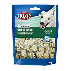 Ласощі для собак Trixie Denta Fun Chew Bites 150 г (петрушка та м'ята)