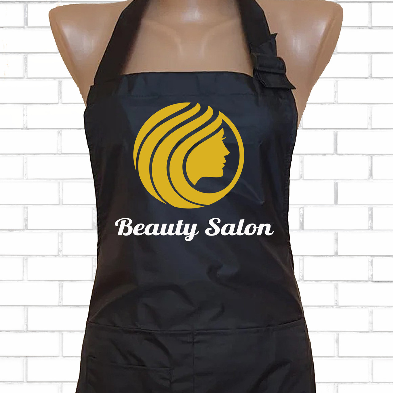 Фартух для салону краси з принтом "Beauty Salon", 5718-ф