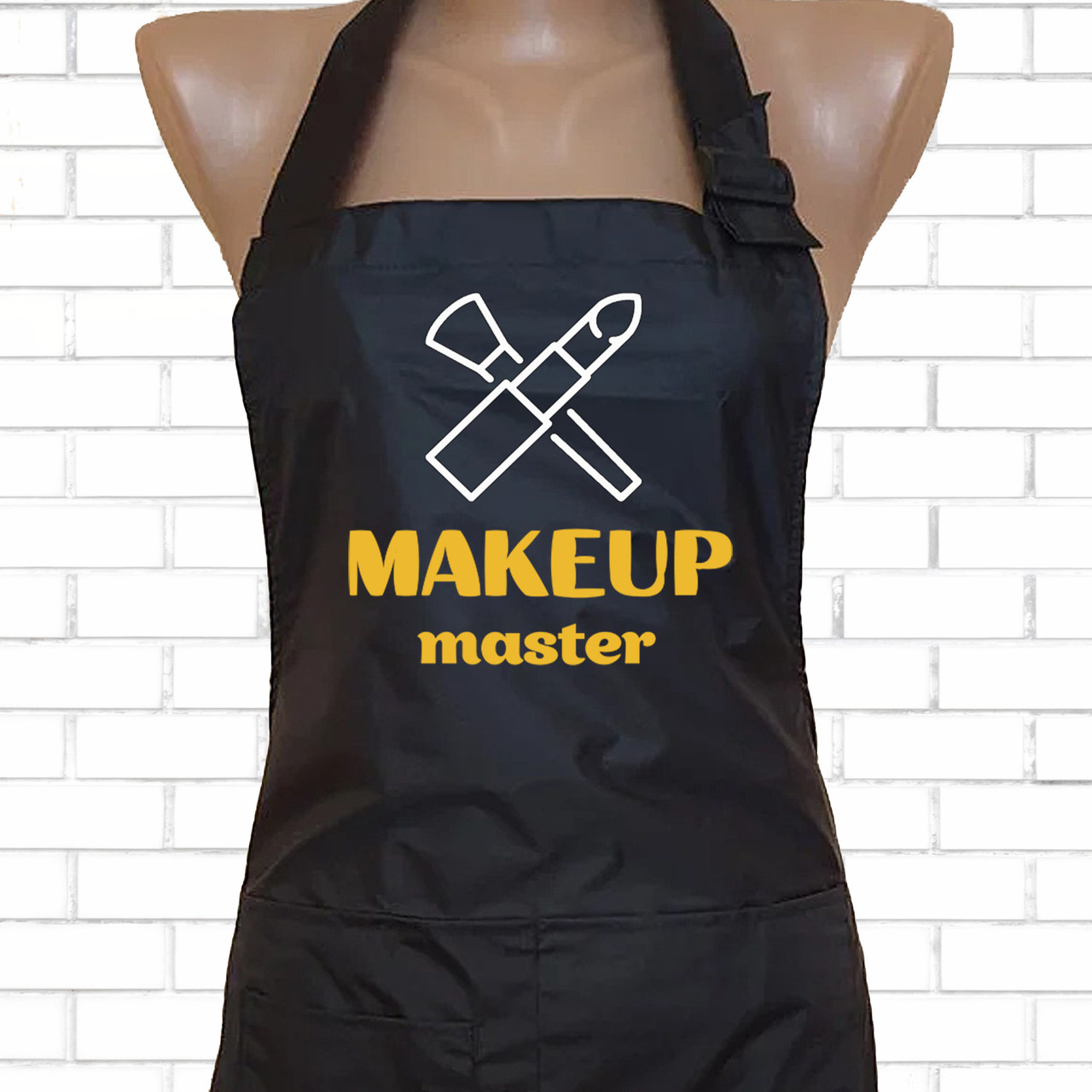 Фартух для майстра макіяжу, візажиста "Makeup master", 5726-ф