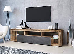 Тумба тв Hugo 200 Accord, колір олдстайл світлий / антрацит