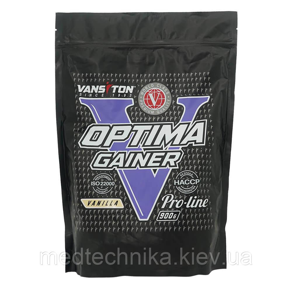 Гейнер "Оптіма", 900 г, зі смаком ванілі, Vansiton