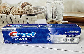 Відбілююча паста з захистом емалі Crest 3D White Ultra Vivid Mint