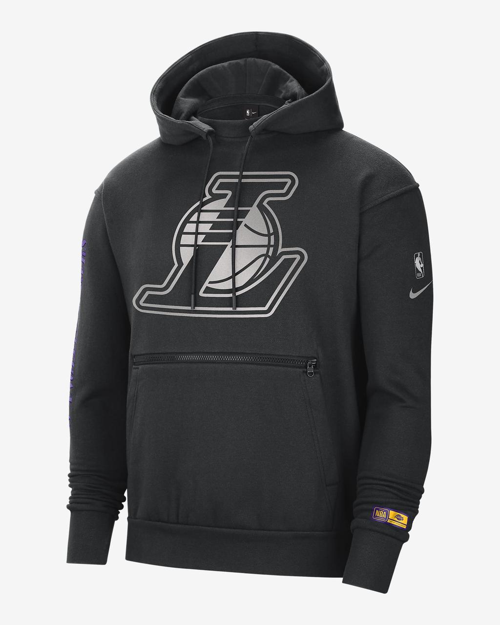 Худі Nike Los Angeles Lakers Hoodie Courtside баскетбольна чоловіча (CV4045-010)