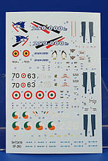 Збірна модель навчального літака SIAI-Marchetti SF-260M / AM / W в масштабі 1/72. SPECIAL HOBBY SH72418, фото 3