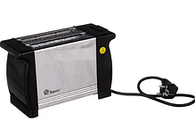 Тостер на 2 відділення Domotec MS-3232 650W Black/Steel, фото 6