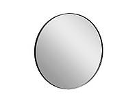 Круглое зеркало в черной оправе Ø 80 x 4 см 16F-572
