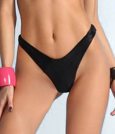 Низ купальника Плавки чайка з високим вирізом Sisianna 590 чорні на 42 44 46 48 50 розмір, фото 1