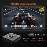 Смарт ТВ приставка HK1 Rbox 4gb/32gb Ultra HD SmartTV Андроид 10 Android TV box, фото 9