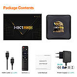 Смарт ТВ приставка HK1 Rbox 4gb/32gb Ultra HD SmartTV Андроид 10 Android TV box, фото 11