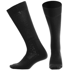 Гетри футбольні юніорські KS-02M (поліестер 83гр, розмір 32-39, колір чорний)