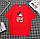 Костюм черные Женские шорты и футболка оверсайз с Микки (р. 42-44) 80mko1748, фото 2