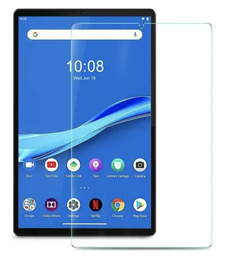 Захисне скло для Lenovo Tab M10 Plus X606F (0.3 мм, 2.5D), прозоре