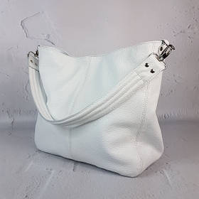 Сумка жіноча "Єва" натуральна шкіра,біла