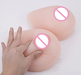 Силіконова накладна груди, груди-ексопротез 0,6 кг. Силіконові накладні груди, фото 4