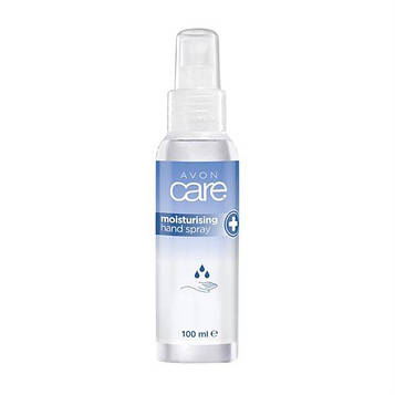 Зволожувальний антибактеріальний спрей для рук 64%. спирту Avon Care 100 ml