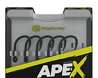 Карповые крючки RidgeMonkey - APE-X Snag Hook 2XX Barbed 4 / 6