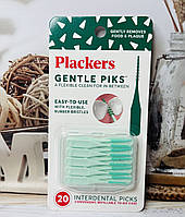 Щітки-зубочистки у футлярі Plackers Gentle Piks
