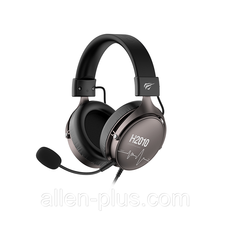Навушники ігрові ПРЕМІУМ з мікрофоном HAVIT HV-H2010D PROFESSIONAL GAMING, jack 3.5 mm, чорні