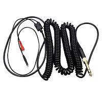 Вітий дріт кабель шнур для навушників Sennheiser HD25-1/HD25/HD25-1 II/HD25-C/HD25-13/HD 25