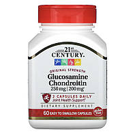 21 Century Глюкозамин / Хондроитин, 250 мг/ 200 мг, 60 капсул