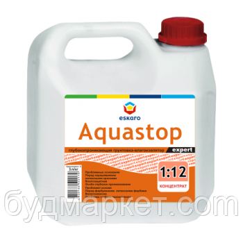 Грунт-концентрат 1:12 ESKARO Aquastop Expert 3 л