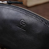 Жіноча сумочка зі шкіри Amelin GRANDE PELLE 11302 Чорна, фото 9