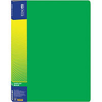 Папка А4 на 20 файлов E30602-04 зелёная