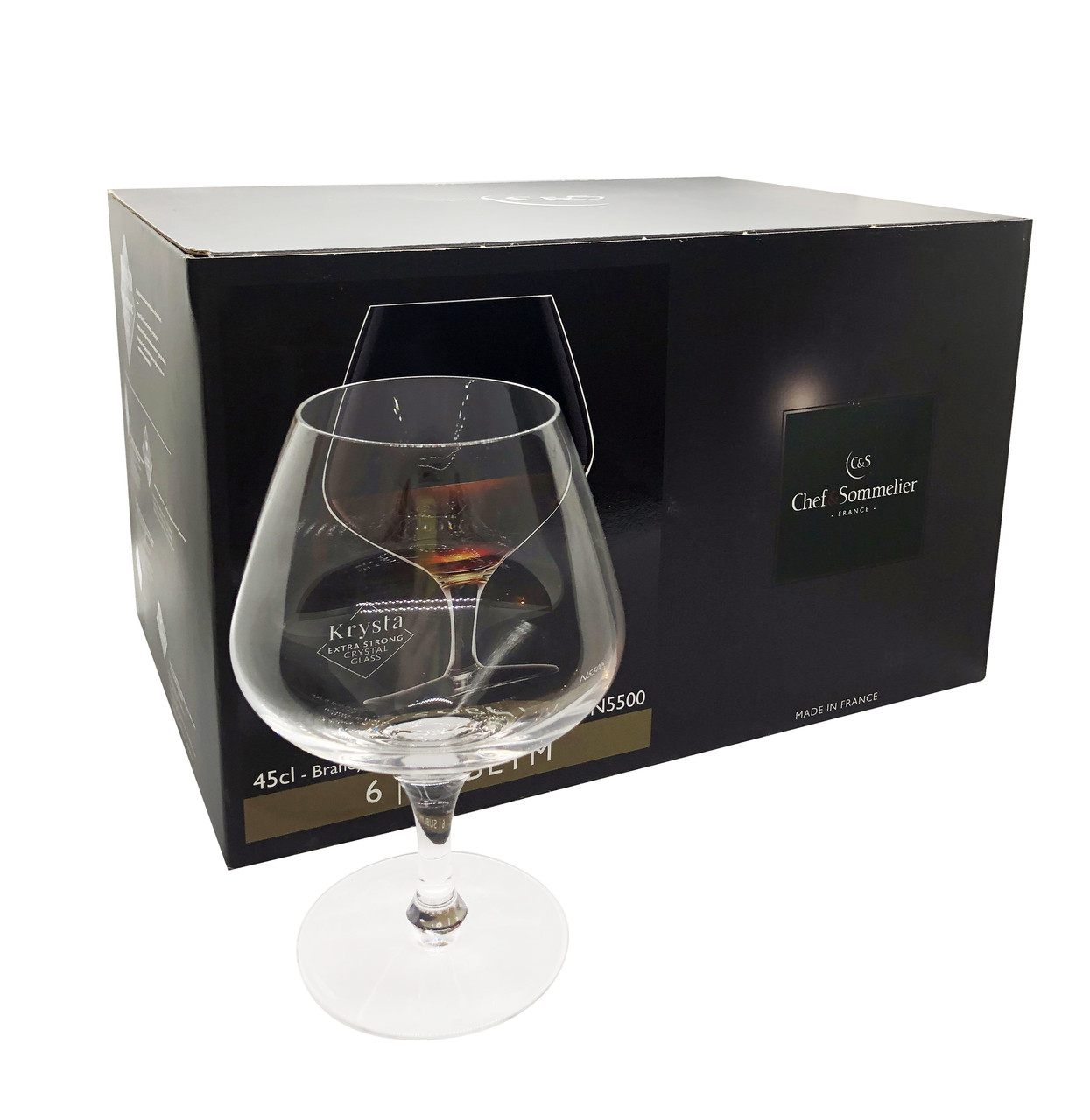 Набір келихів Chef&Sommelier SUBLYM для червоного вина 450 мл 6 шт (N5500)