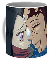 Кружка Demon Slayer Kimetsu no Yaiba Клинок, що розсікає демонів Незуко та Танджиро KY.02.16