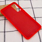 Чохол Silicone Case full для Samsung Galaxy S21 Red, фото 5