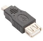 Перехідник USB AM (тато) — mini USB (тато)