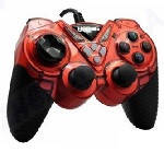 Геймпад дротовий для ПК USB-908 USB 2.0 Double Shock (RED)