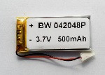 Літій-полімерний акумулятор 4*20*48 mm (Li-ion 3.7 В 500 мА·год)