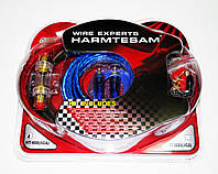 Набір проводів для підключення підсилювача / сабвуфера HT-668 (6GA) 800W повний комплект, фото 3