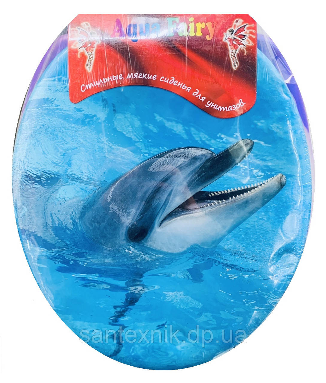 Сидіння з кришкою м'яке Комфорт