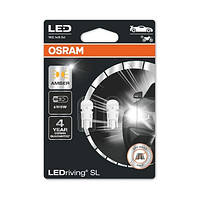 Автолампи WY5W LED 12 V 1 W W2,1X9,5D (Yellow — Бурштиновий-Жовтий) Osram LedRiving SL 2827DYP-02B