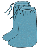 Бахіли високі спанбонд, нестерильні