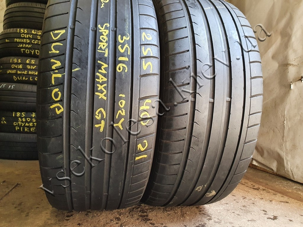 Шины бу 255/40 R21 Dunlop - фото 1 - id-p1401468003