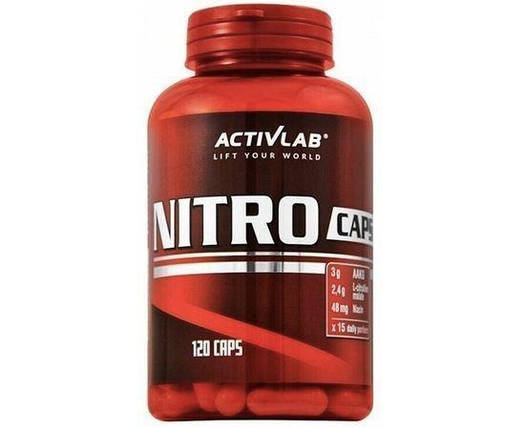 Донатор азоту Activlab Nitro Caps 120 капс, фото 1