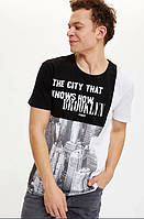 Чоловіча футболка Defacto/Дефакт The city that knows how Brooklyn