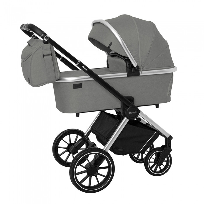 Універсальна Коляска 3 в 1 CARRELLO Optima CRL-6504 Mirror Grey