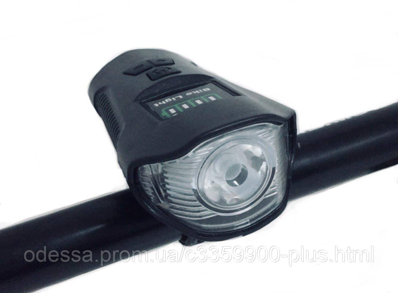 Фонарь велосипедный Stopwatch XA585В звонок (выносная кнопка), цена