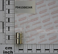 F04150024 Втулка загортача 15X17X25 Gaspardo
